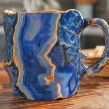 400ml Resin Mineral Crystal Coffee Mugs With Handles Elegant Fake Mineral Crystal Cup For Workplace Home Decor Christmas Gift Kitchen Gadgets 400ml Resin Mineral Crystal Coffee Mugs With Handles Elegant Fake Mineral Crystal Cup For Workplace Home Decor Christmas Gift Kitchen Gadgets